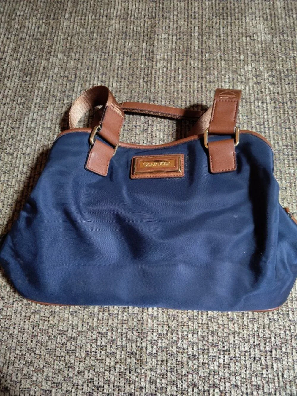 Calvin Klein navy tote bag 0000000552